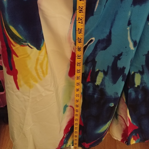 Sleeveless, strapless boho floral party dress - Picture 7 of 8